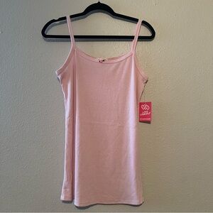 Heart & Hips Pink Tank Top size Large